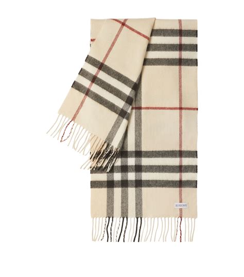 burberry monogram stripe cashmere scarf|Burberry cashmere check scarf price.